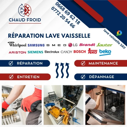 Réparation lave vaisselle