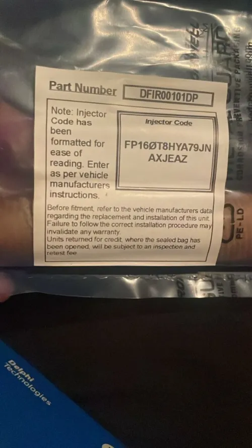 Injecteur 2.0 hdi