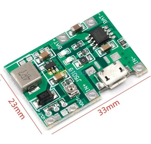 P4056 & TP5000 Chargeur De Batterie Lithium-Ion Avec Convertisseur Élévateur Arduino