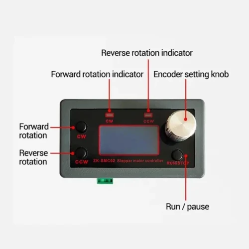 contrôleur de moteur pas à pas programmable ZK-SMC01