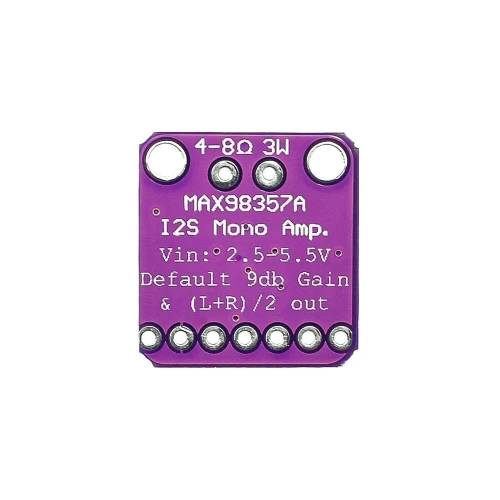 MAX98357 MODULE AMPLIFICATEUR DE PUISSANCE AUDIO I2cSCLASSE D