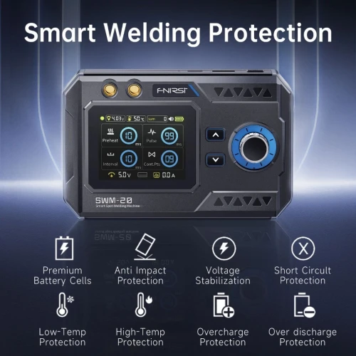 FNIRSI SWM-20  Soudeuse par points portable haute puissance 1200A