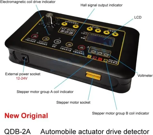 Détecteur de défauts dactionneur automobile QDB 2A Testeur universel d actionneurs Injecteurs