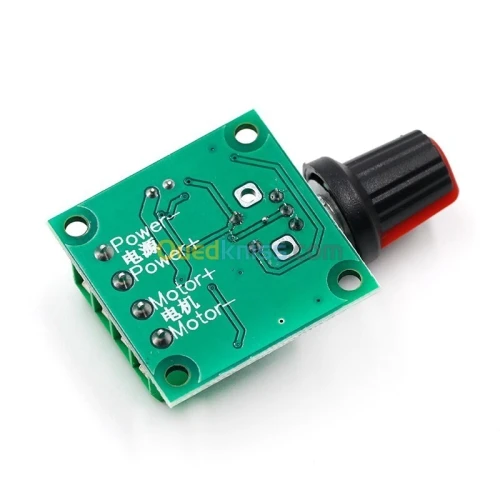 Contrôleur De Vitesse Réglable Pour Moteur À Basse Tension PWM 3V 5V 6V 12V 2A Arduino