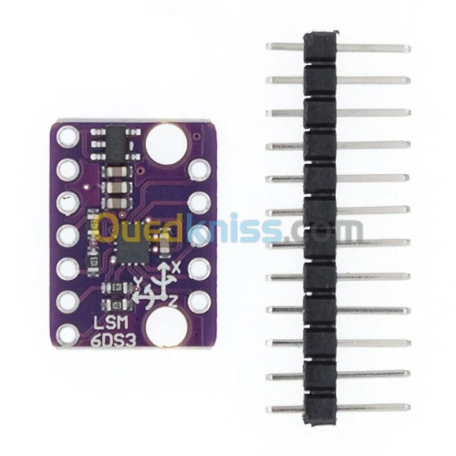 GY-LSM6DS3 Accéléromètre Gyroscope, Capteur de température intégré arduino