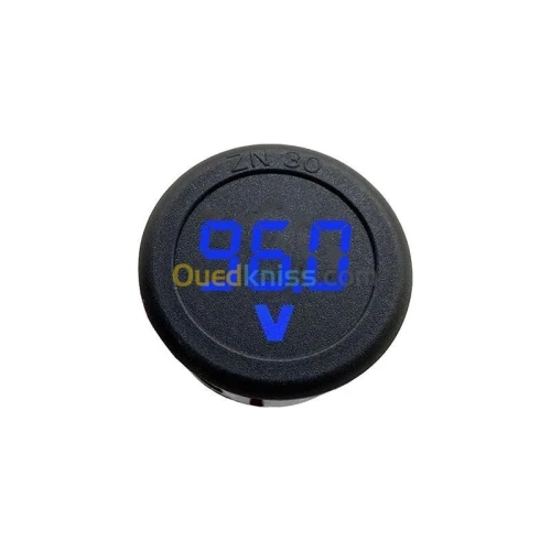 Voltmètre Numérique ARDUINO Circulaire LED À Deux Fils DC5-100V