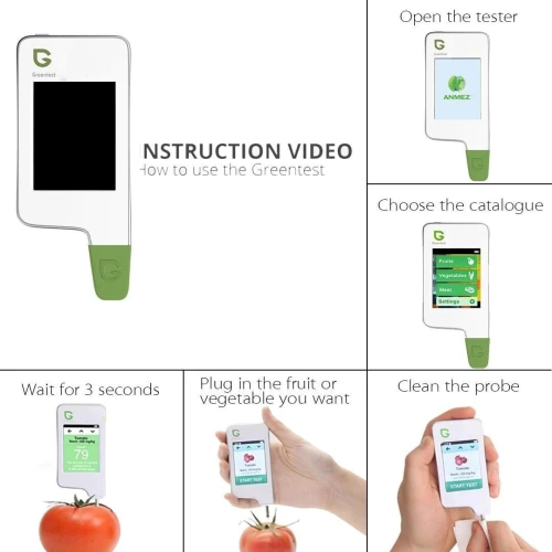 Greentest ECO6  Testeur numérique de nitrates et détecteur de radiations