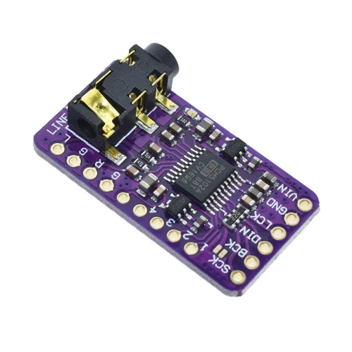Module Audio numérique - PCM5102A DAC carte son pHAT 3.5mm prise stéréo 24 Bits ARDUINO