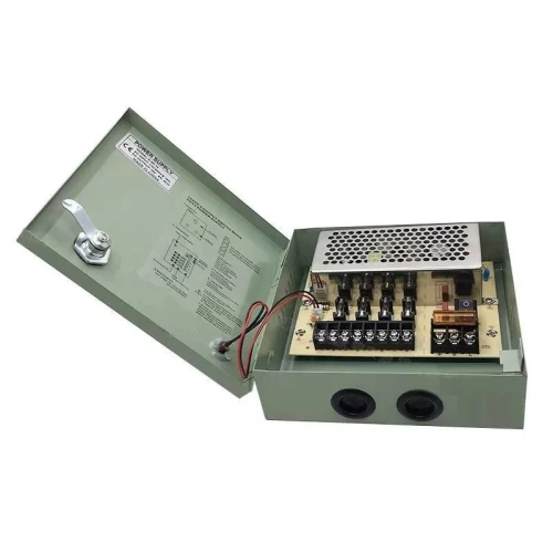BOITIER D'ALIMENTATION CAMERA / 12V 5A 4CH SORTIE / 12V 20A 18CH SORTIE