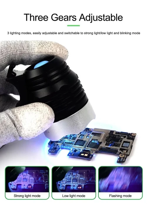 Lampe de polymérisation pour réparation de téléphone portable RL014