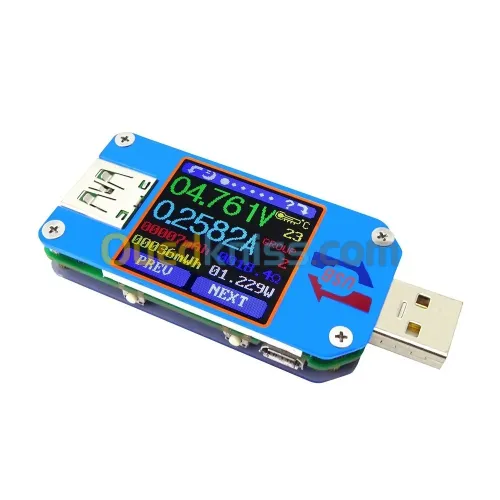 UM25C Testeur USB mesurer Bluetooth tension, le courant, la puissance, la température arduino