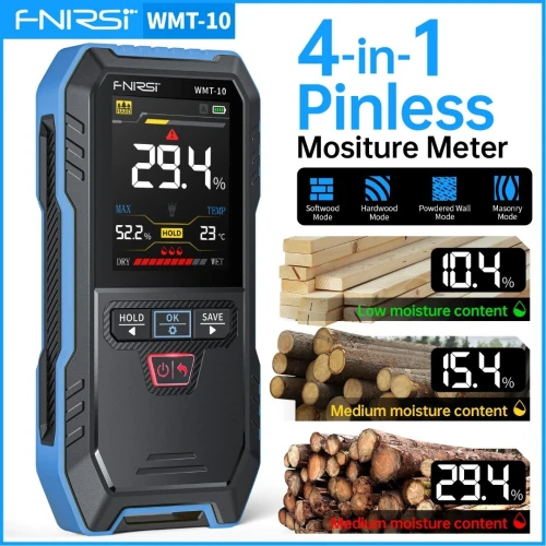 FNIRSI WMT-10  Humidimètre Intelligent Sans Contact