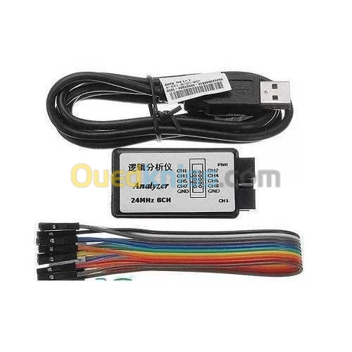 Analyseur Logique USB 24M 8CH arduino