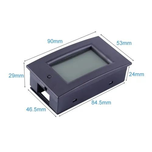 WZ-DM50 Voltmètre, ampèremètre, 100V, 20 A 50 A 100 A, compteur d'énergie électrique arduino 