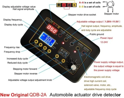 Détecteur de défauts dactionneur automobile QDB 2A Testeur universel d actionneurs Injecteurs