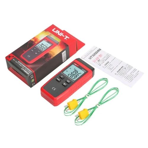 UNI-T UT320A thermomètre thermocouple Digital -50C  à 1200 C Testeur Haute Température