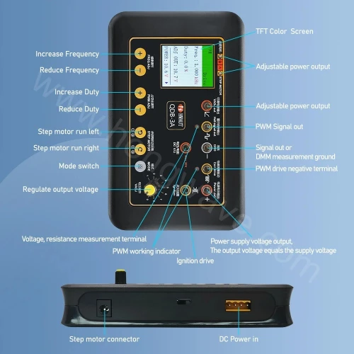 Testeur Dactionneurs Automobiles QDB 5A 3A 4A Oscilloscope Multimetre Outil diagnostic bobine Dallumage