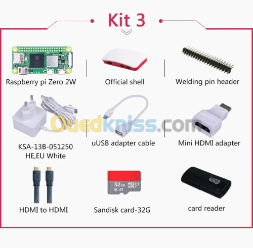 kit Raspberry Pi Zero 2 W