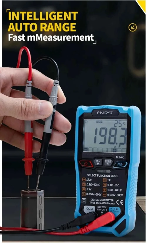 Multimètre numérique intelligent FNIRSI MT-40