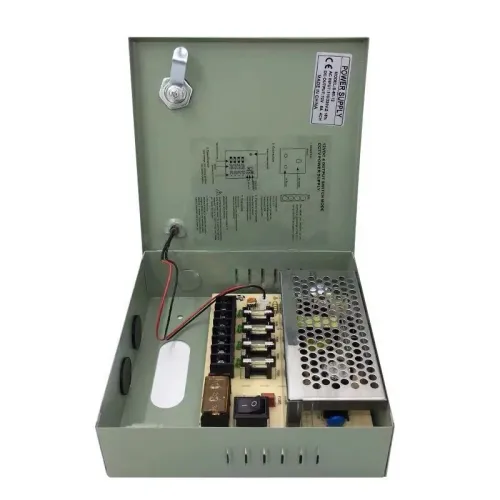 BOITIER D'ALIMENTATION CAMERA / 12V 5A 4CH SORTIE / 12V 20A 18CH SORTIE