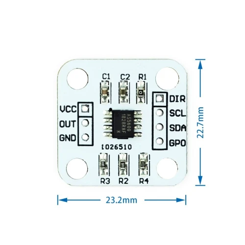 Encodeur magnétique AS5600 