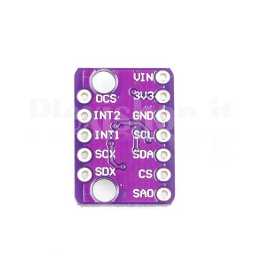 BMI160 Module de capteur d'accéléromètre Gyro 6 axes 3-5V arduino