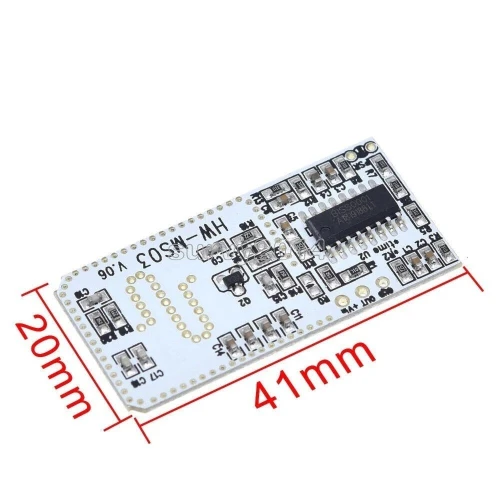 capteur de mouvement Radar haute Performance HW-MS03 2.4GHz a 5.8GHz arduino 