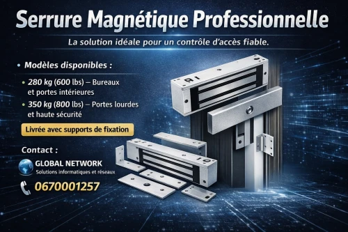 SERRURE MAGNETIQUE 280KG ET 350KG