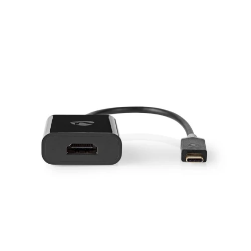 Câble adaptateur Nedis Type-C (USB-C) vers sortie HDMI, plaquer or.