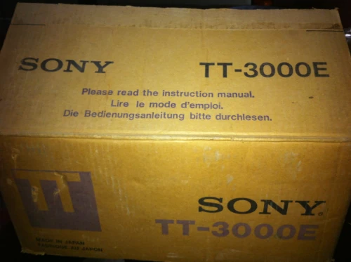 SONY TT-3000 TUNER TIMER