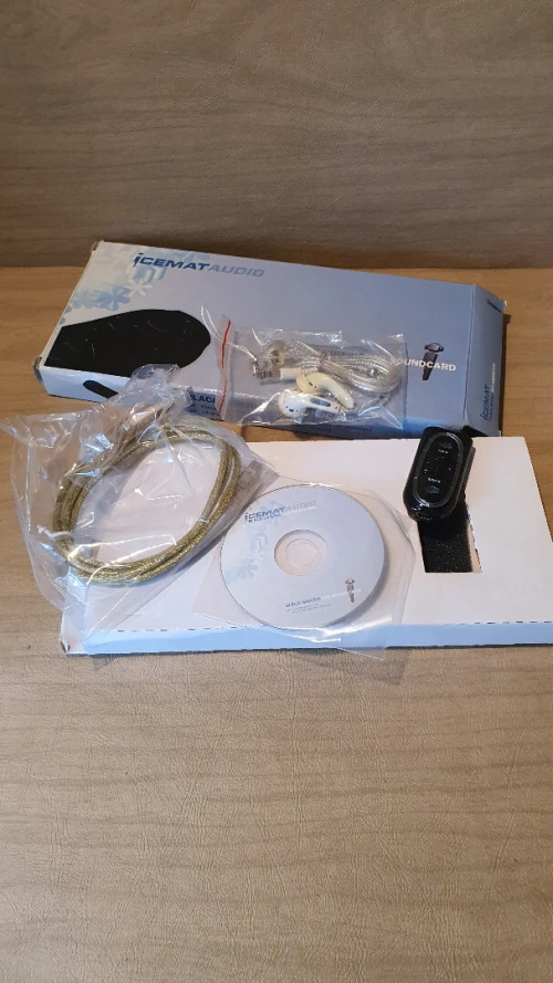 RARE Carte Son Icemat Siberia USB - Ancêtre de SteelSeries - NEUF en Boîte (NOS)