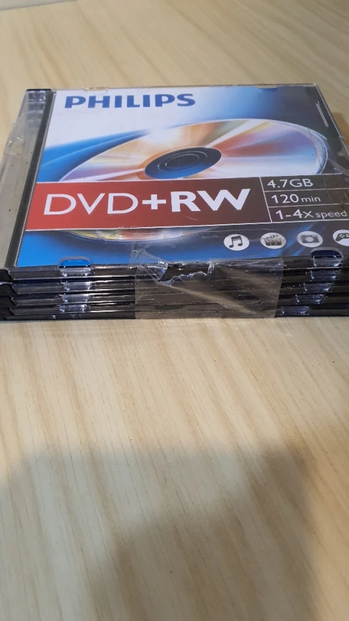 DVD-RW Philips 5 pcs 