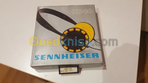 VINTAGE casque Sennheiser HD 40 Dynamic Stereo Headphones