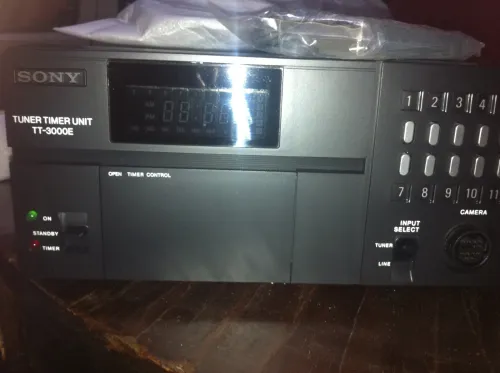 SONY TT-3000 TUNER TIMER