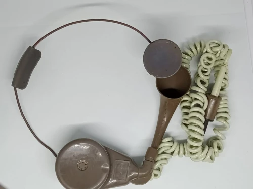 Vintage Casque écouteur d'opératrice téléphonique