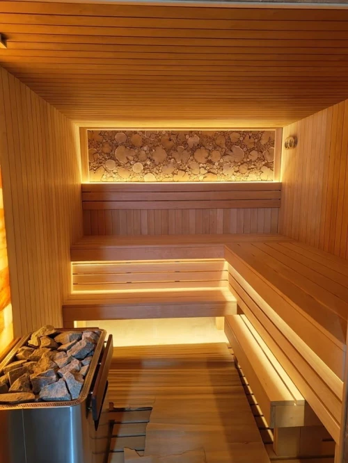 Montage sauna hammam