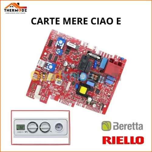 reparation carte mere chaudiere beretta -saunier duval et climatiseur