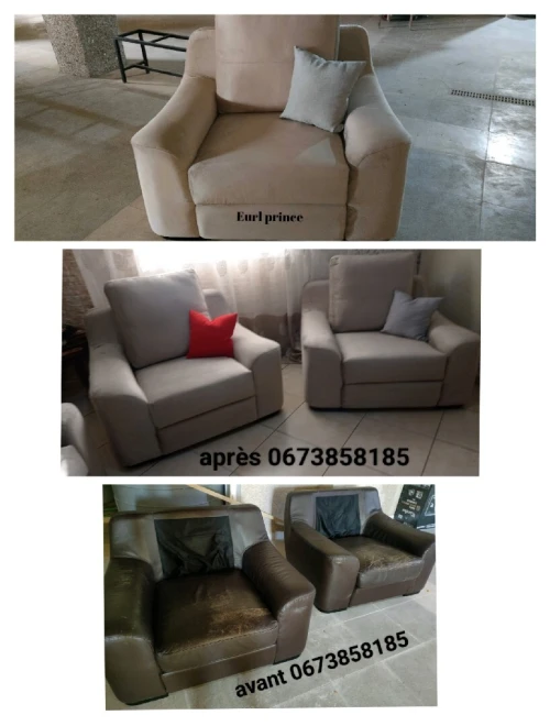 Réparation salon تصليح جميع أنواع الارائك