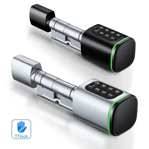 Cylindre Intelligent TTLock  Serrure Connectée Bluetooth avec Clavier à Code