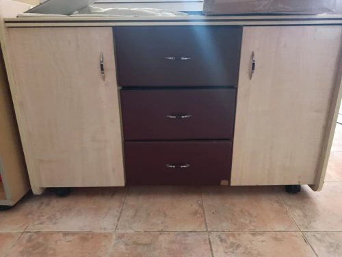 Bureau avec table et rangement 