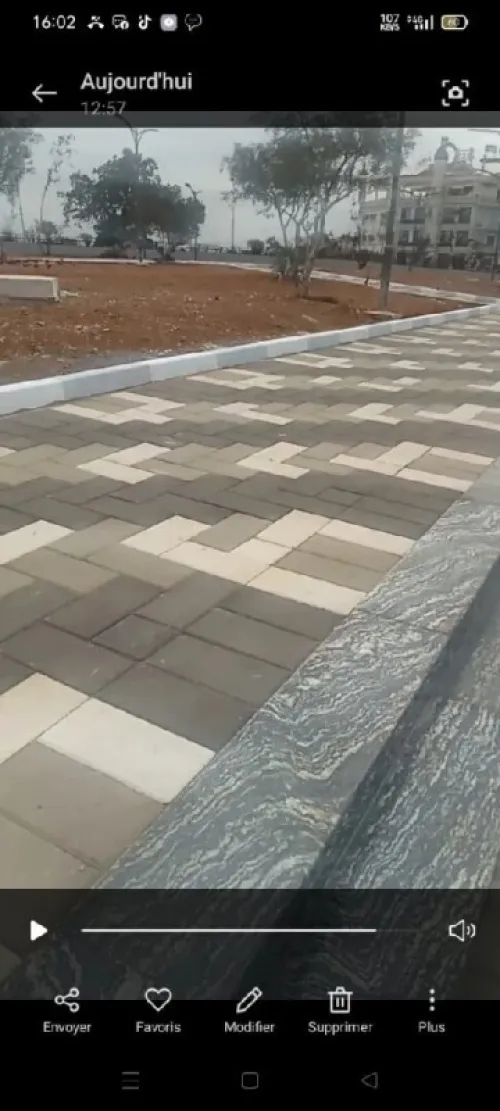 Pavé et bordure 
