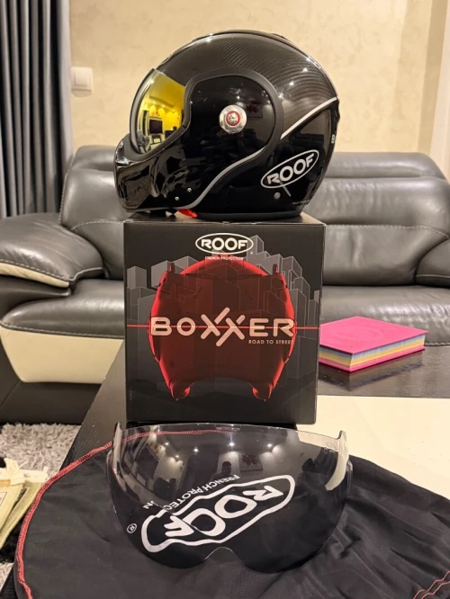 CASQUE ROOF RO9 BOXXER CARBON NOIR