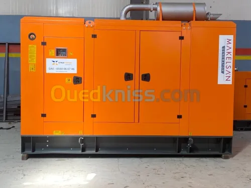GROUPE ÉLECTROGÈNE 175KVA RICARDO / makelsan -