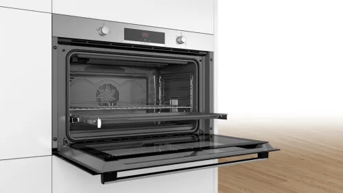 FOUR BOSCH 90CM GAZGAZ VENTILLE 92LT 5FCT INOX SÉRIE 4