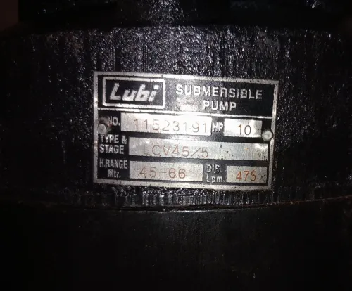 Pompe a eau Lubi 10chv avec corps 