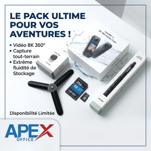 Insta360 x5 pack de 5