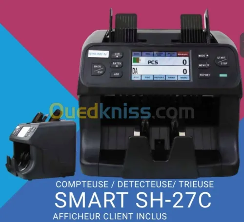 Compteuse de billet 27c professionnel 