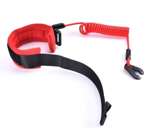 BRACELET COUPE COURANT JETSKI YAMAHA & MOTEURS MARINS - ROUGE / NOIR / BLEU