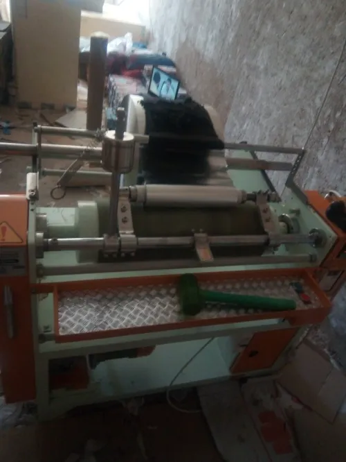 machine à rouler papier aluminium. cuisson  papier transparent.ماكنة لف ورق الألمنيوم و الورق الشفاف