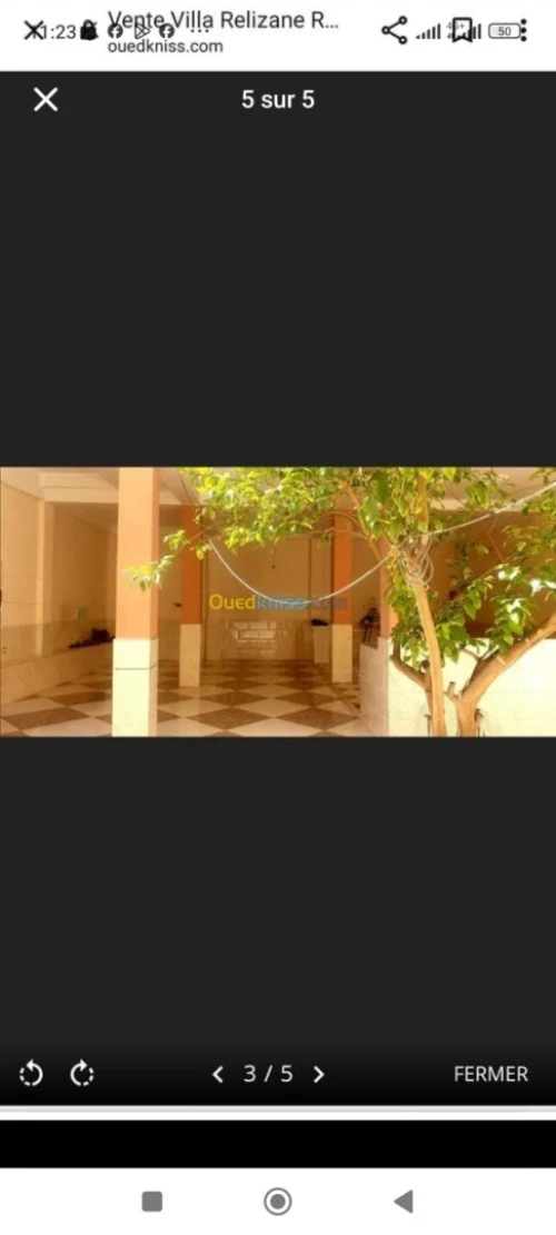 Vente Villa Relizane Relizane